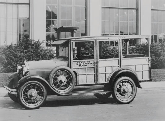 1929 Ford Model A station wagon 0401-0714
