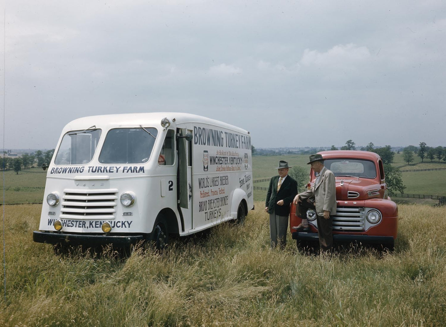1949 Ford parcel delivery truck and pickup 0401-1404