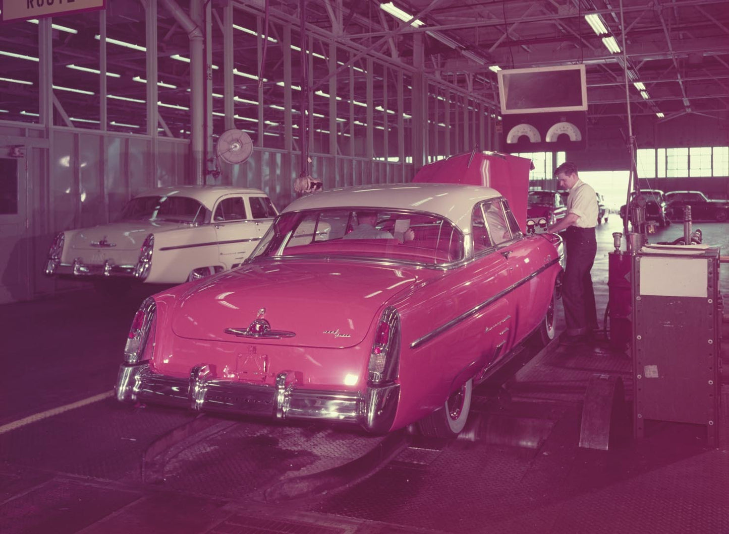 1953 Lincoln Plant dynometer test 0401-1549