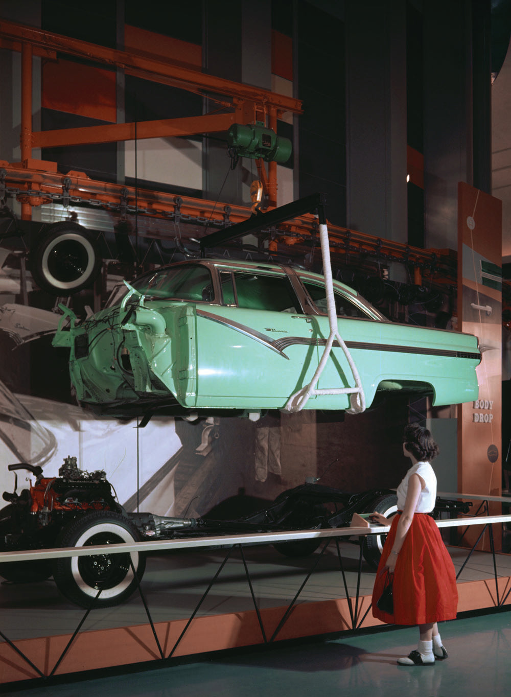 1956 Ford Rotunda Partners in Production exhibit 0401-1772