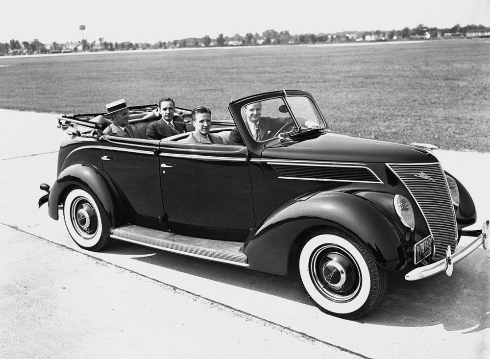 1937 Henry and Edsel Ford, Henry Ford II, Benson F