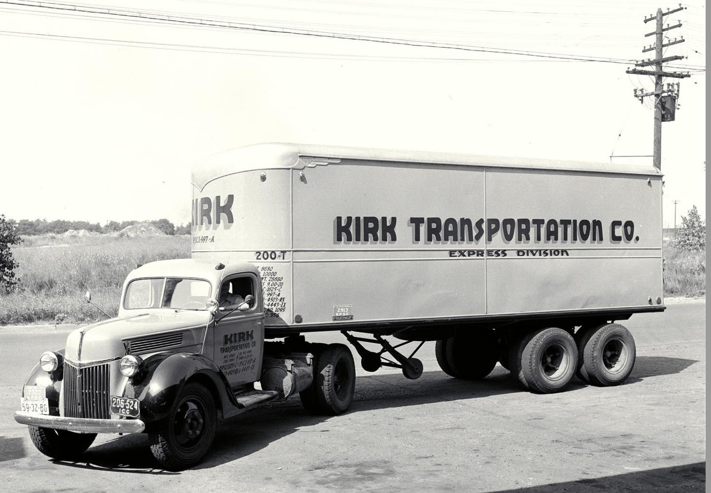 1940 Ford highway tractor 0401-5343