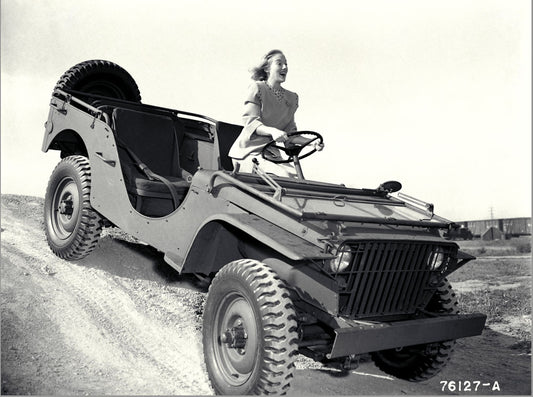 1941 Ford Blitz Buggy with Evelyn Keyes 0401-5382