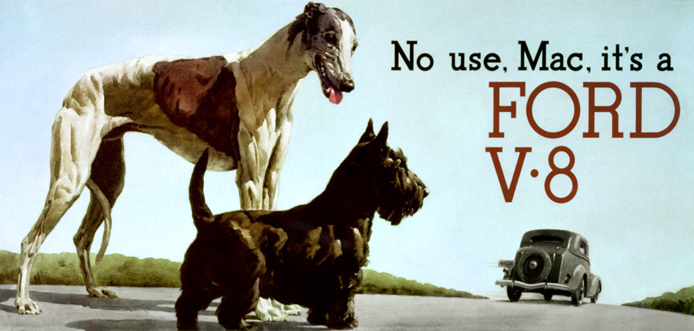 1946 Ford billboard advertisement 0401-5619