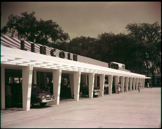 1947 Ford Exhibit Building at Michigan State Fair  0401-5773