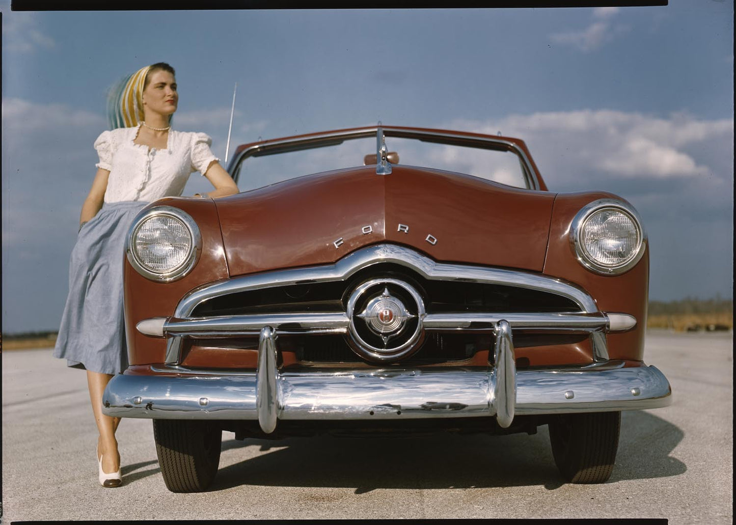 1949 Ford convertible 0401-5863
