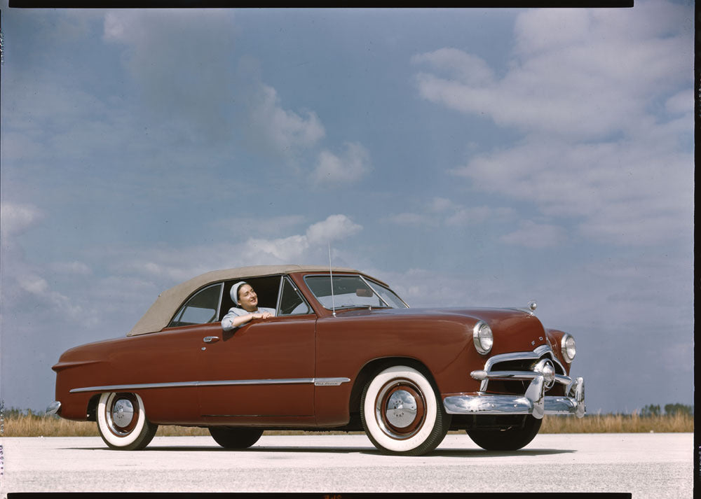 1949 Ford convertible 0401-5866