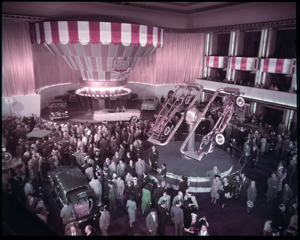 1949 Ford models introduction at Waldorf Astoria June 14 1948 0401-5899