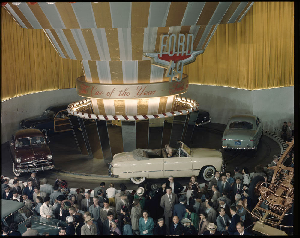 1949 Ford Models introduction at Waldorf Astoria June 14 1948 0401-5900