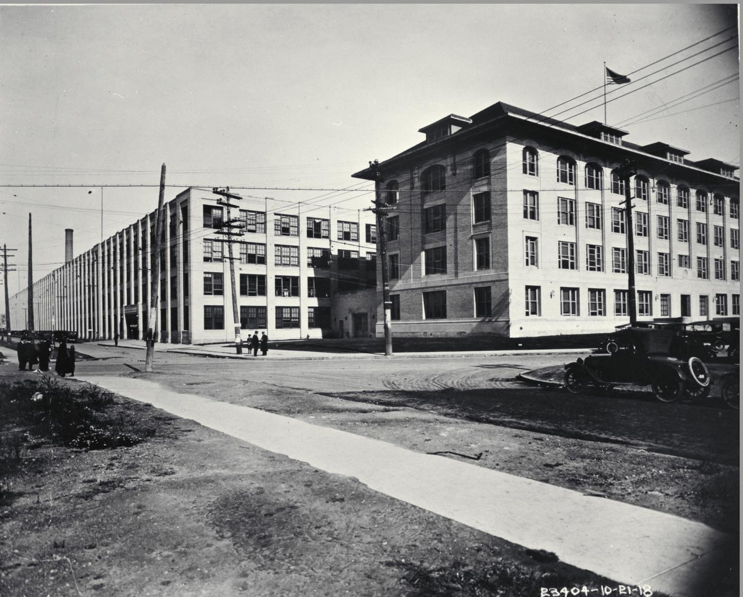 1949 Lincoln Plant Ground View from Livernois and Warren Avenues 0401-5937
