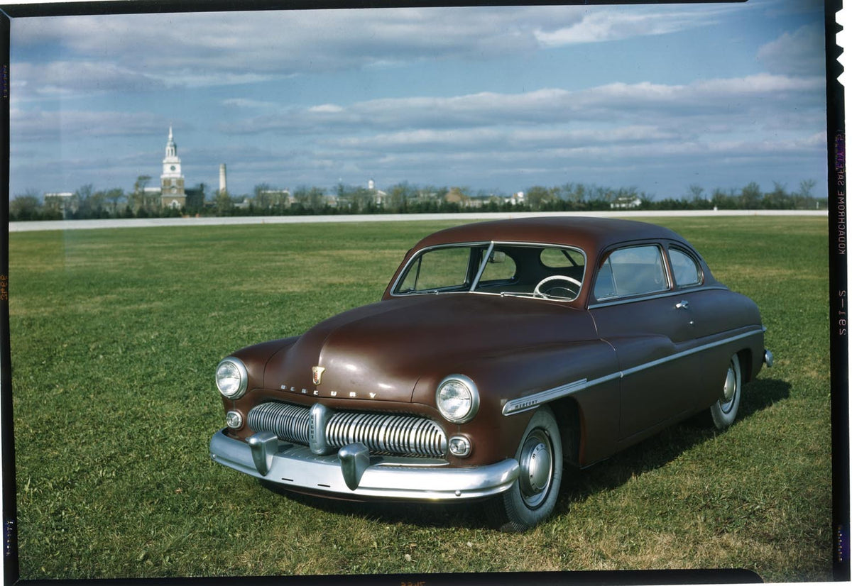 Ford Motor Company archival image documenting 1949 Mercury coupe prototype.