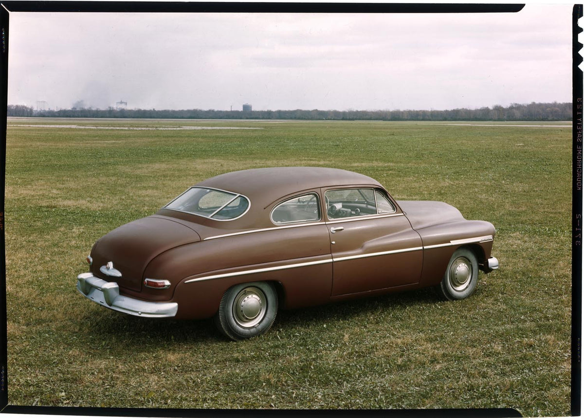 Ford Motor Company archival image documenting 1949 Mercury coupe prototype.