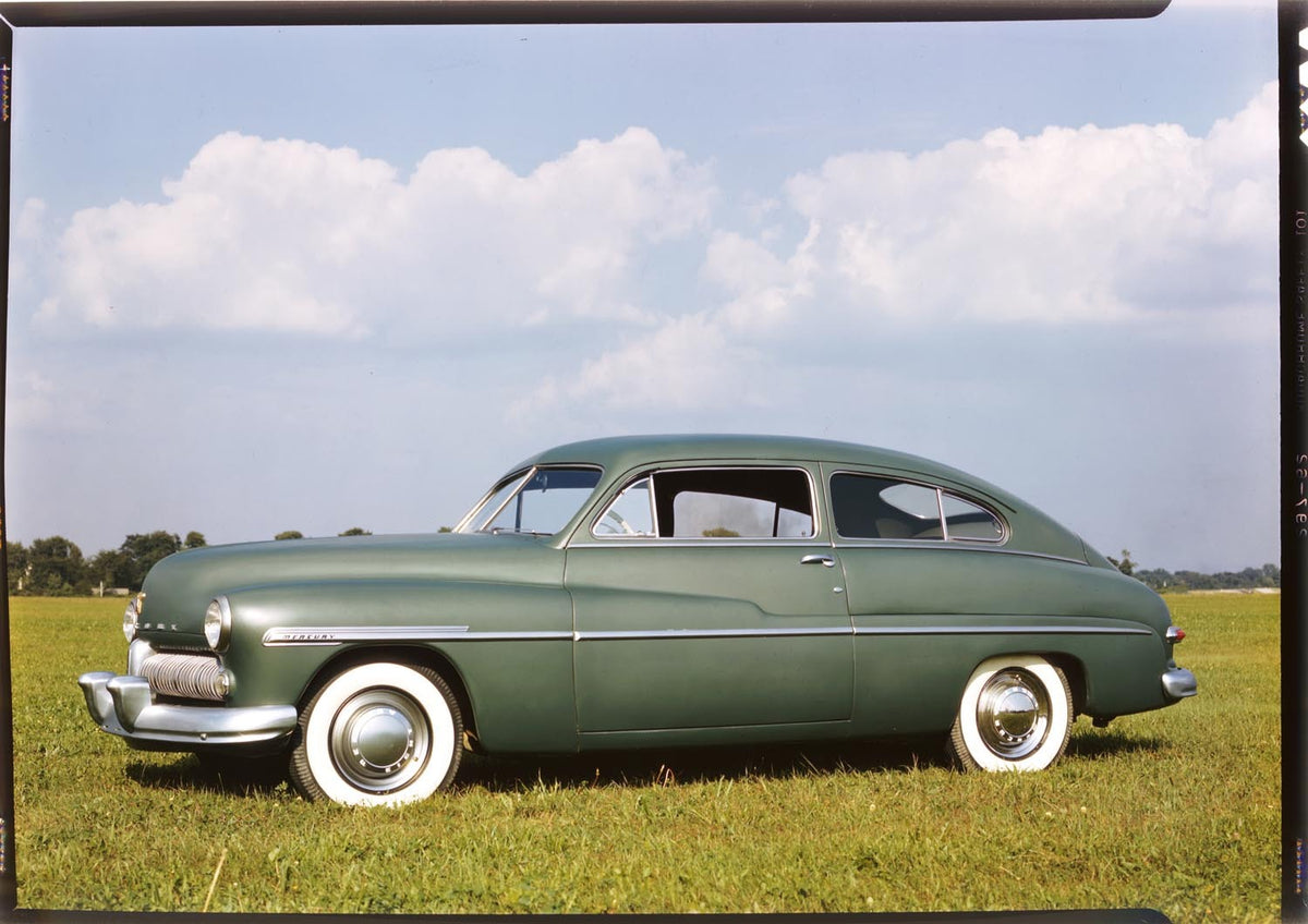 Ford Motor Company archival image documenting 1949 Mercury coupe prototype.