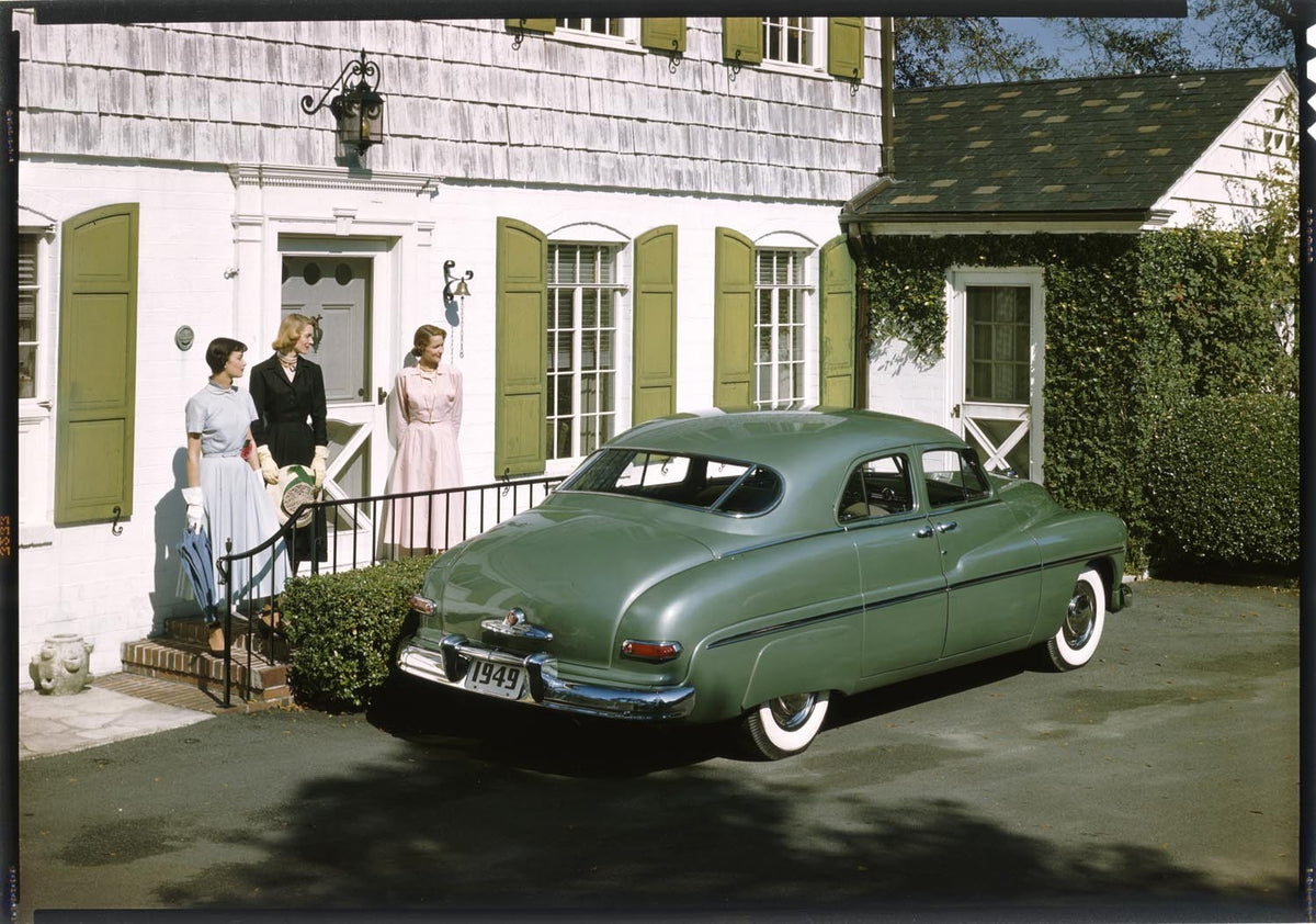 Ford Motor Company archival image documenting 1949 Mercury Sports Sedan.