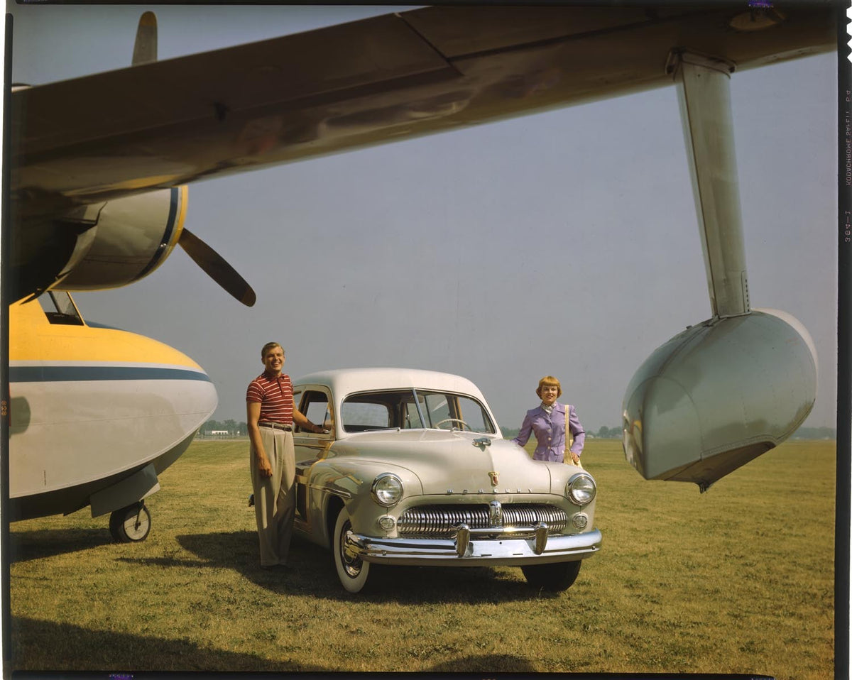 Ford Motor Company archival image documenting 1949 Mercury station wagon.