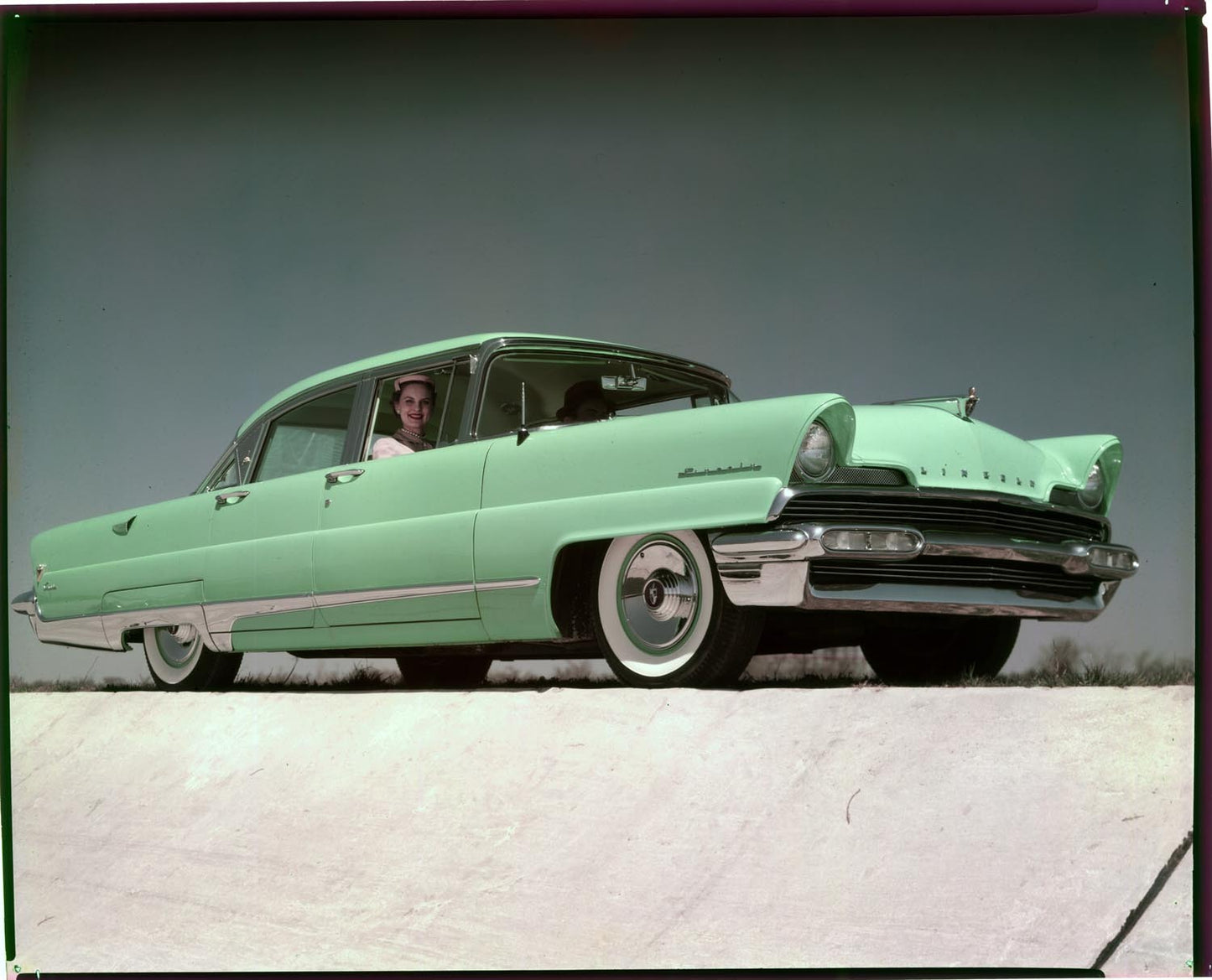 1956 Lincoln Capri four door 0401-6728