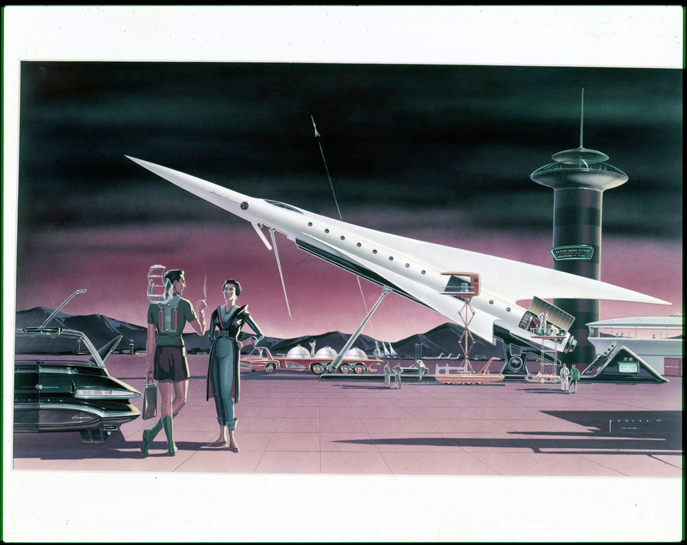 1957 Ford Styling future travel modes 0401-6785