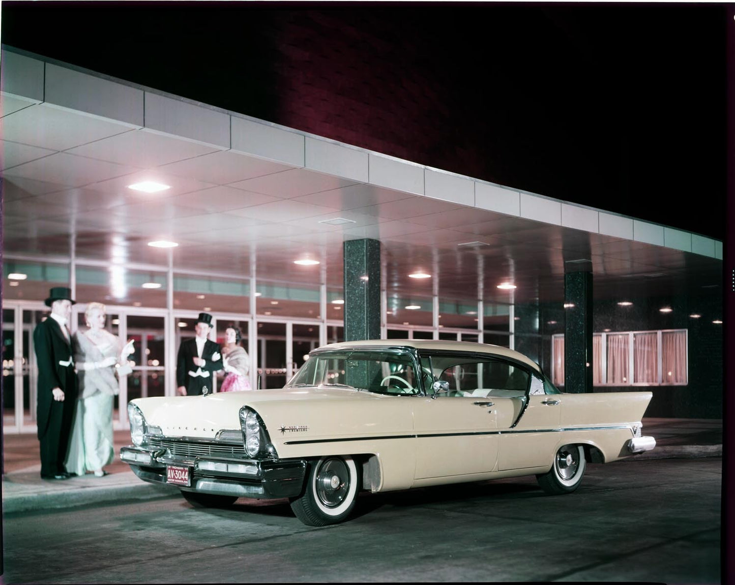 1957 Lincoln Premiere Landau 0401-6841