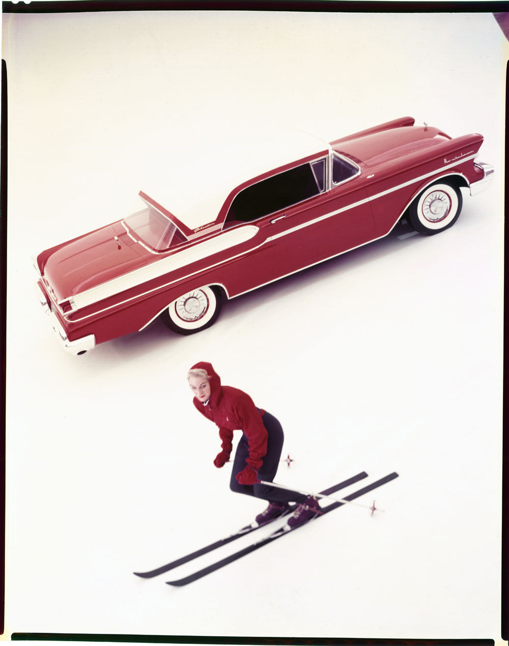 1957 Mercury Montclair Phaeton clay model 0401-6874