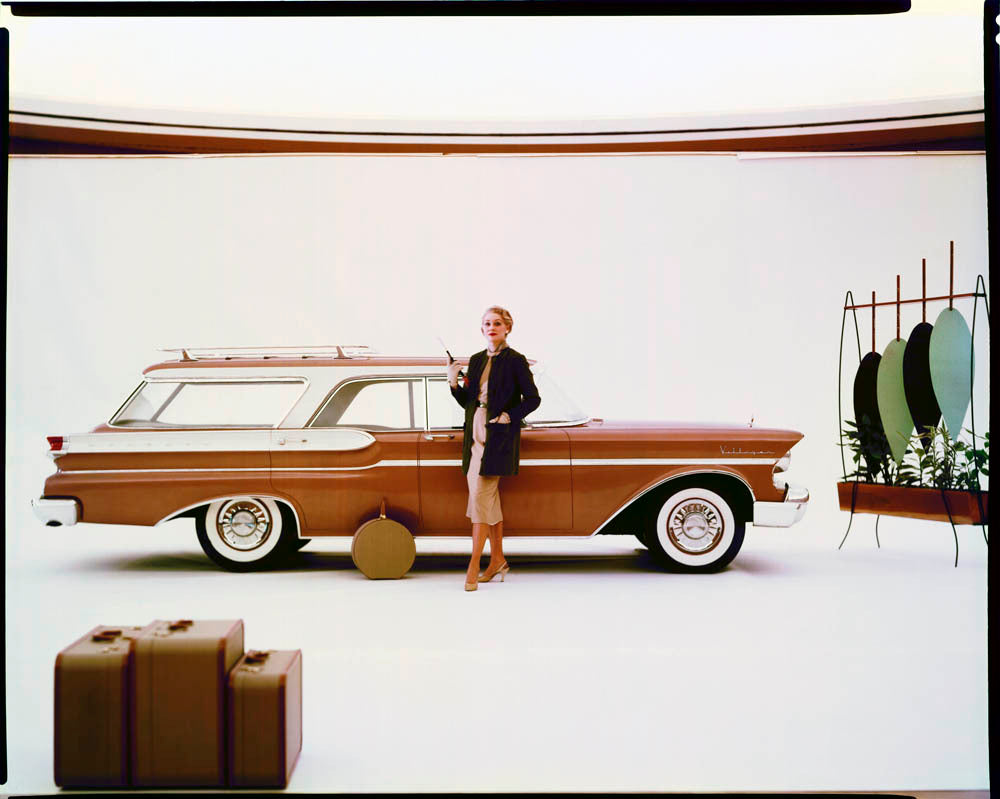1957 Mercury Villager station wagon clay model 0401-6908