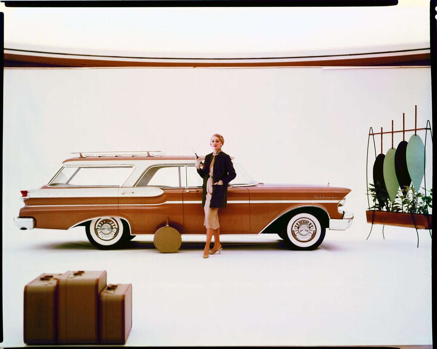 1957 Mercury Villager station wagon clay model 0401-6908
