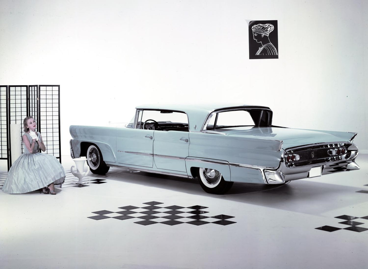 1958 Lincoln Continental MkIII four door hardtop 0401-7065