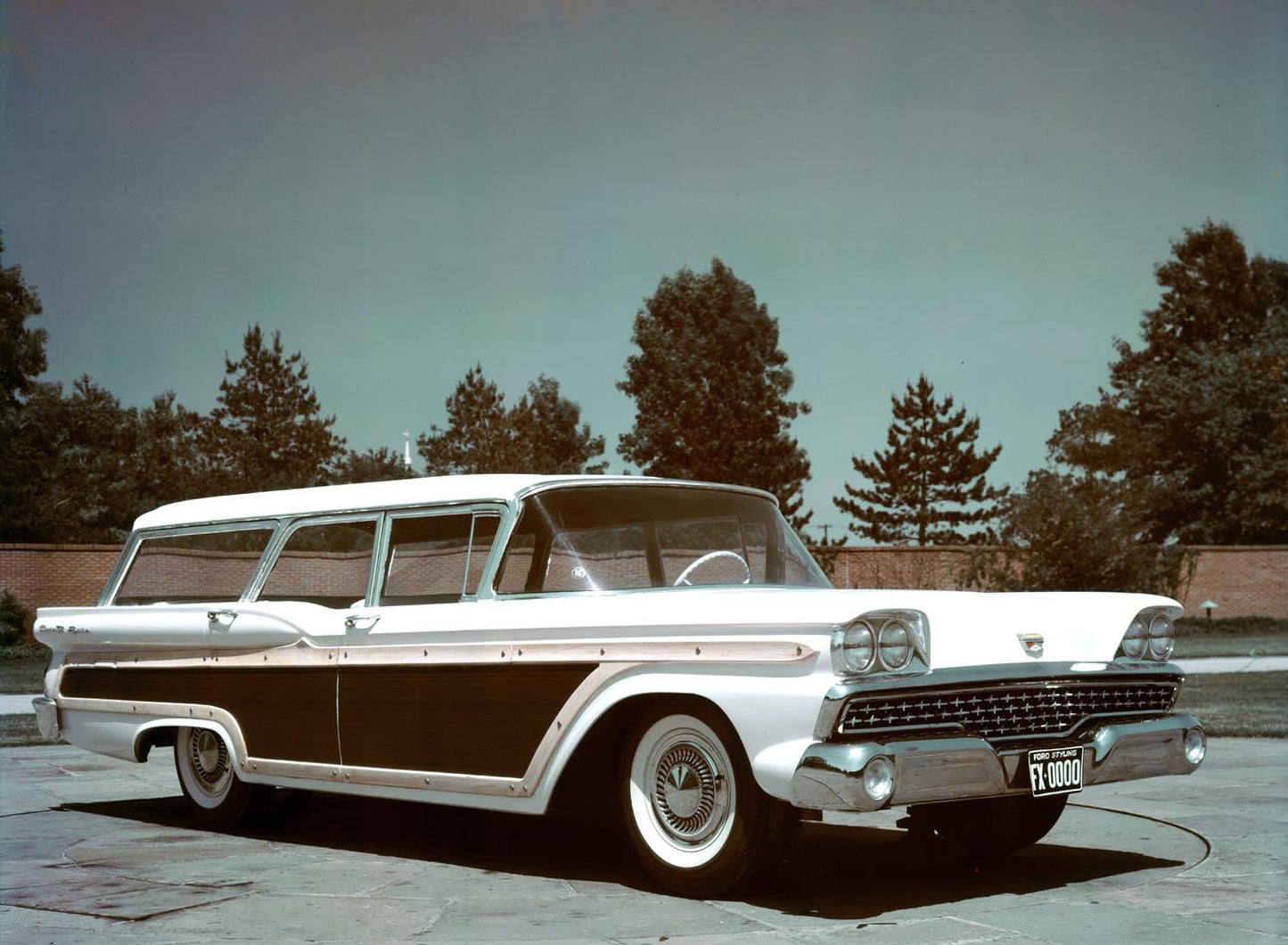 1959 Ford Country Squire clay model 0401-7136