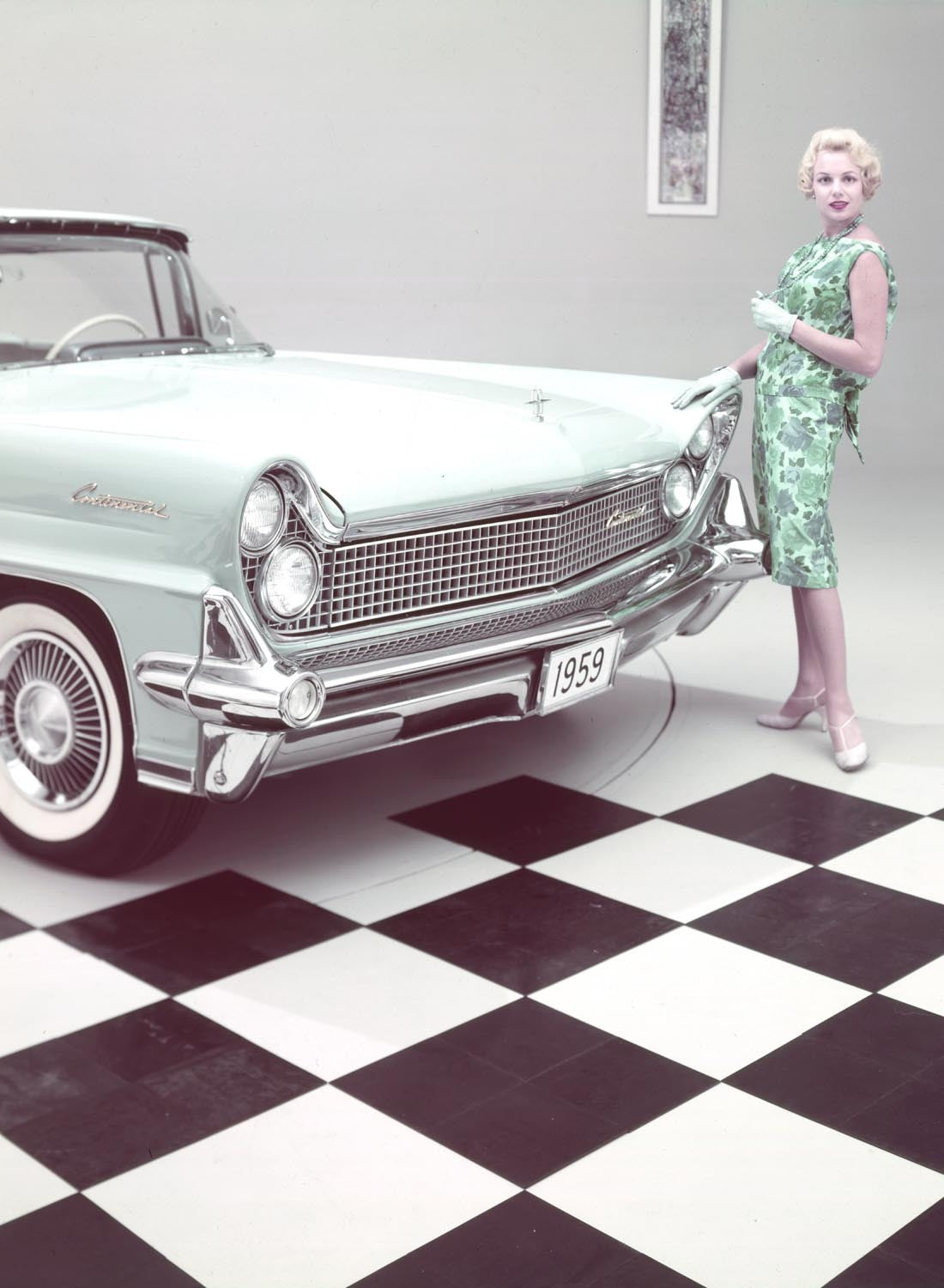 1959 Lincoln Continental MkIV Landau 0401-7195