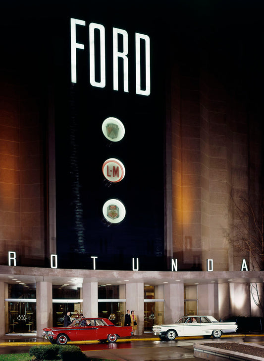 1961 Ford Rotunda entrance 0401-7381