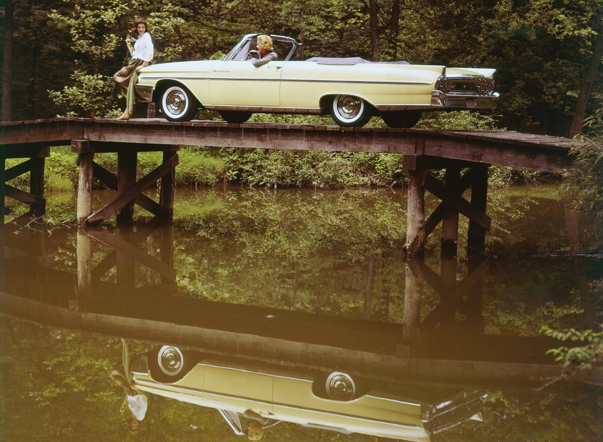 Ford Motor Company archival image documenting 1961 Mercury Monterey convertible.
