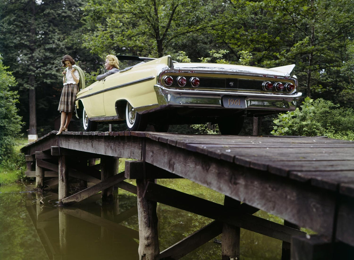Ford Motor Company archival image documenting 1961 Mercury Monterey convertible.