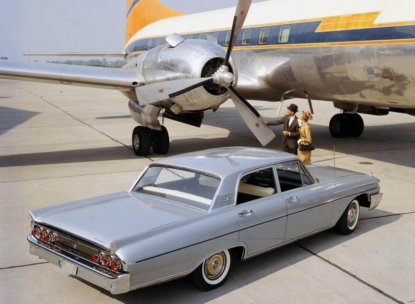1961 Mercury Monterey four door hardtop 0401-7457