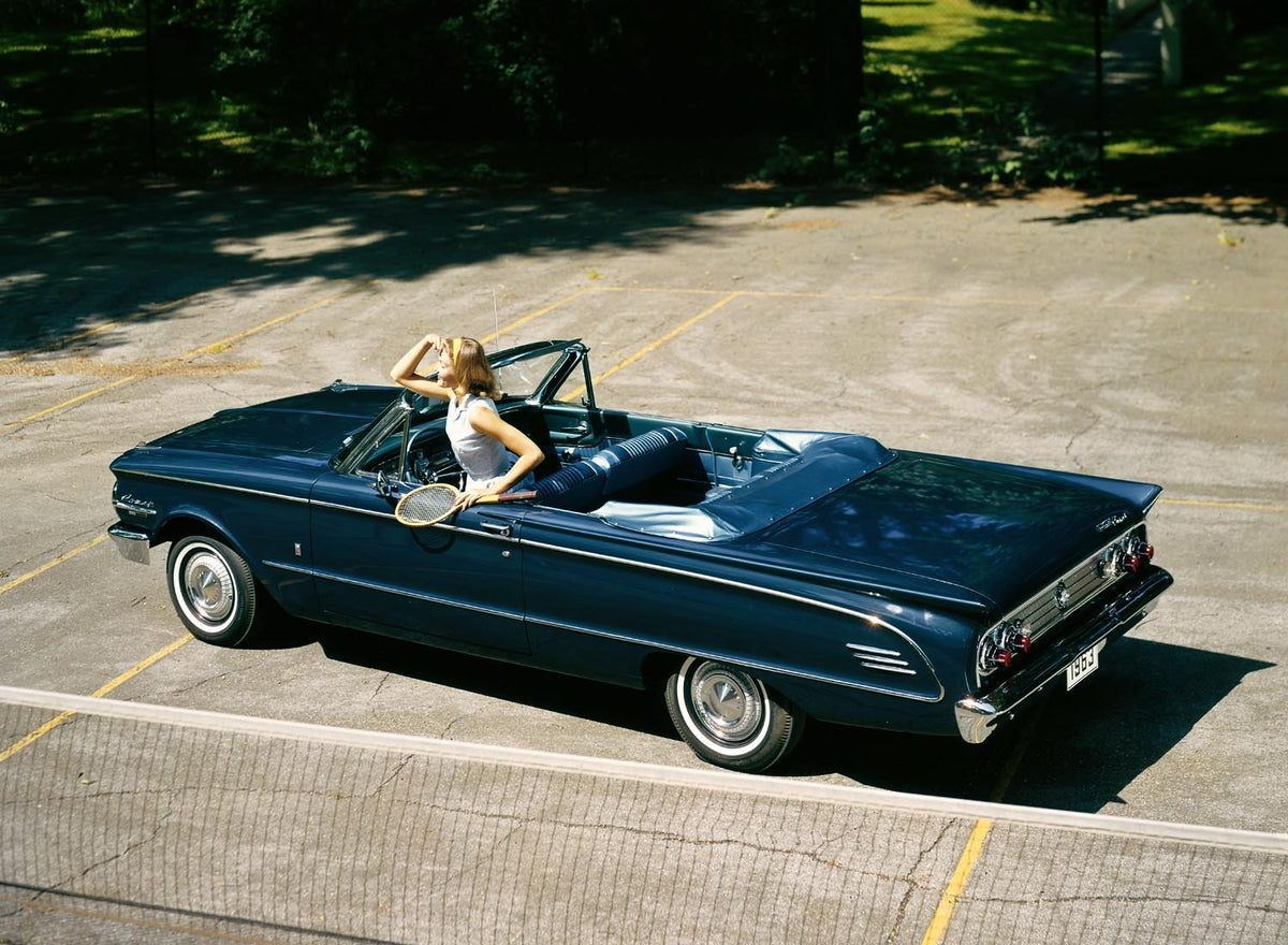 Ford Motor Company archival image documenting 1963 Mercury Comet convertible.