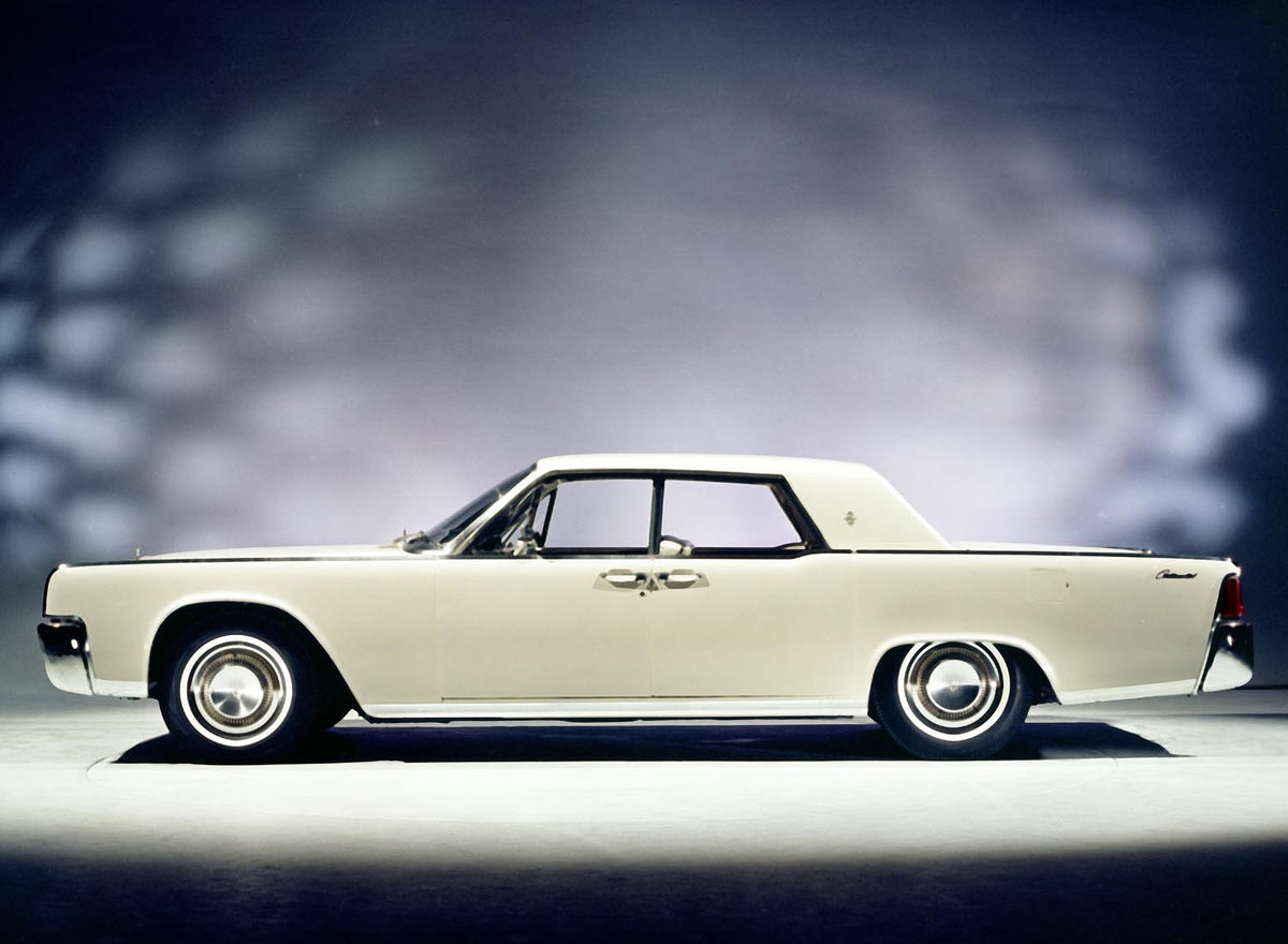 Ford Motor Company archival image documenting 1964 Lincoln Continental four door hardtop.
