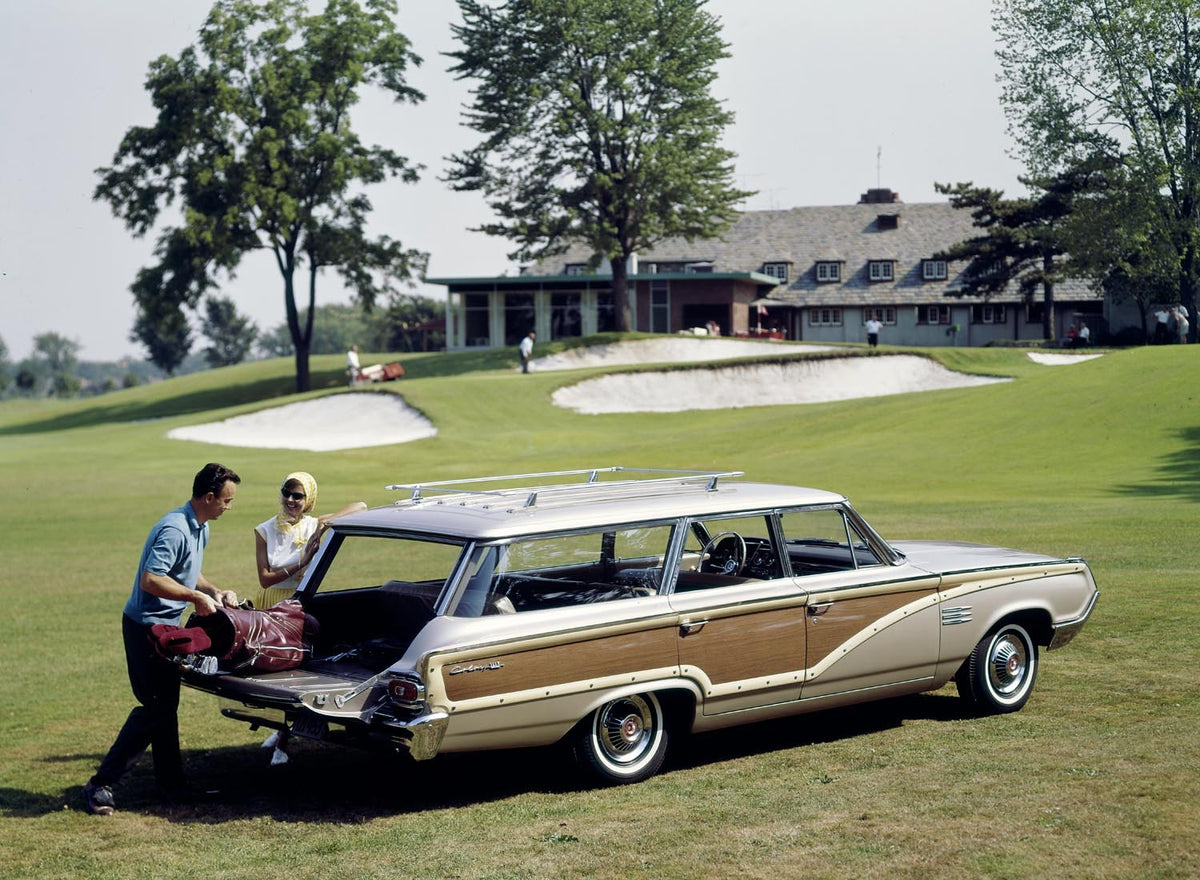 Ford Motor Company archival image documenting 1964 Mercury Colony Park station wagon.