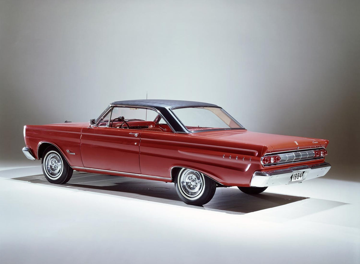 Ford Motor Company archival image documenting 1964 Mercury Comet Cyclone hardtop.