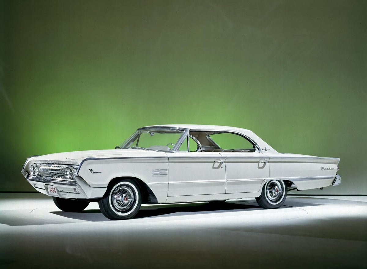 Ford Motor Company archival image documenting 1964 Mercury Marauder four door hardtop.