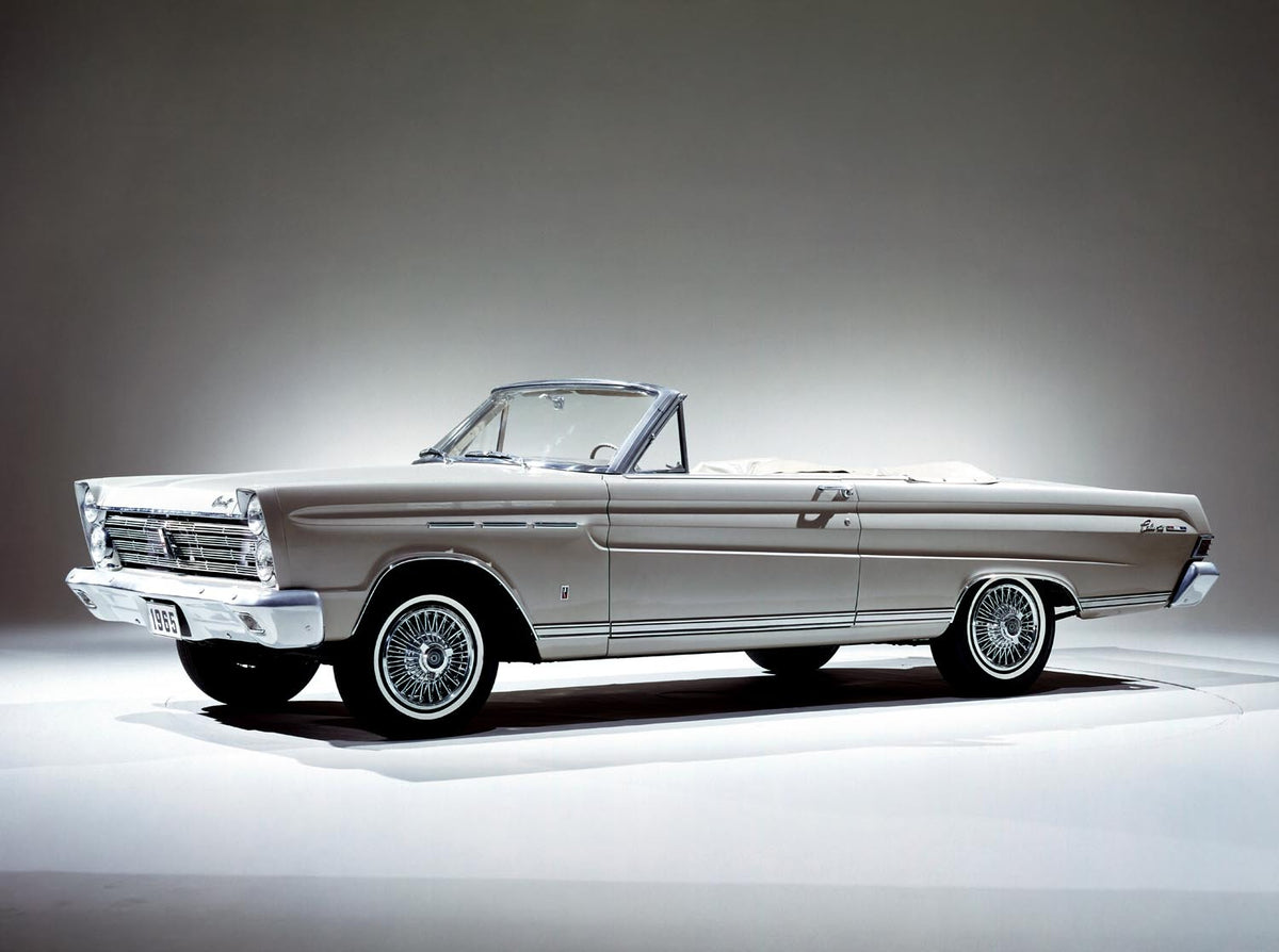Ford Motor Company archival image documenting 1965 Mercury Comet Caliente convertible.