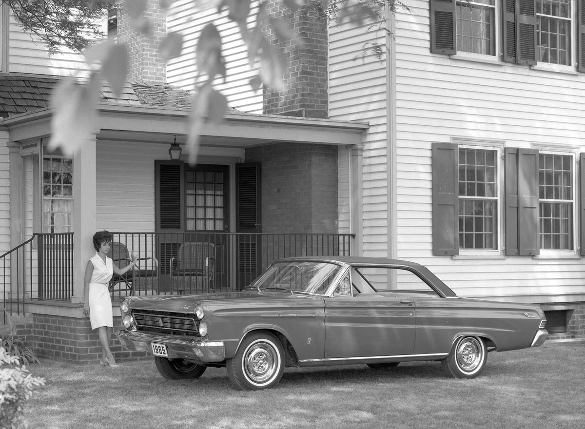 Original archival image documenting 1965 Mercury Comet Cyclone.