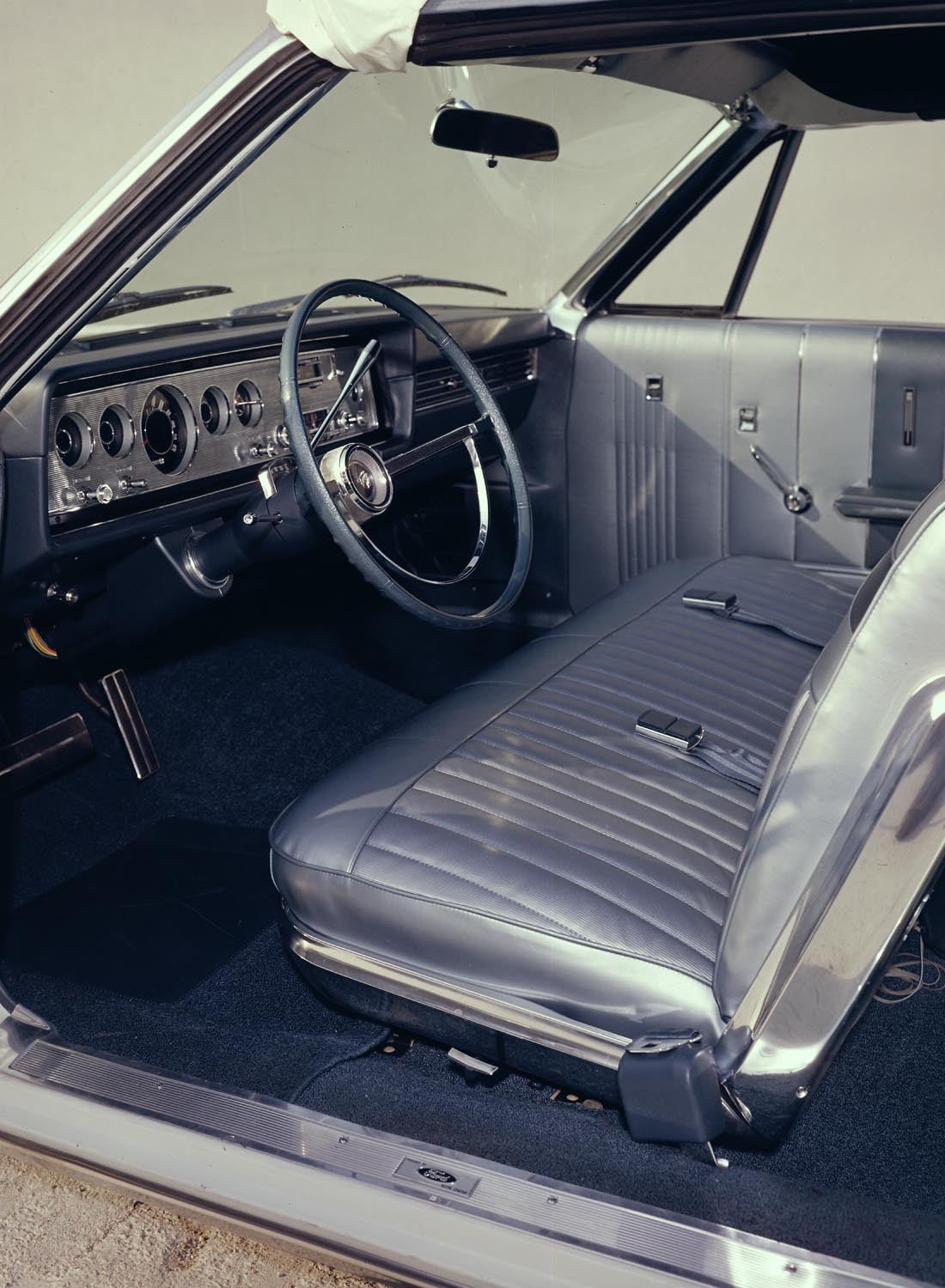 Ford Motor Company archival image documenting 1965 Mercury instrument panel.