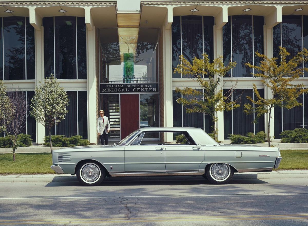 Ford Motor Company archival image documenting 1965 Mercury Park Lane four door hardtop.