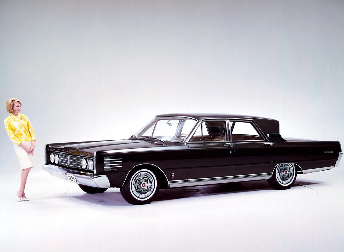Ford Motor Company archival image documenting 1965 Mercury Park Lane four door sedan.
