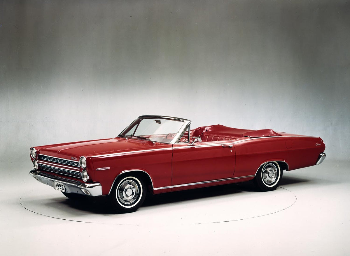 Ford Motor Company archival image documenting 1966 Mercury Comet Caliente convertible.