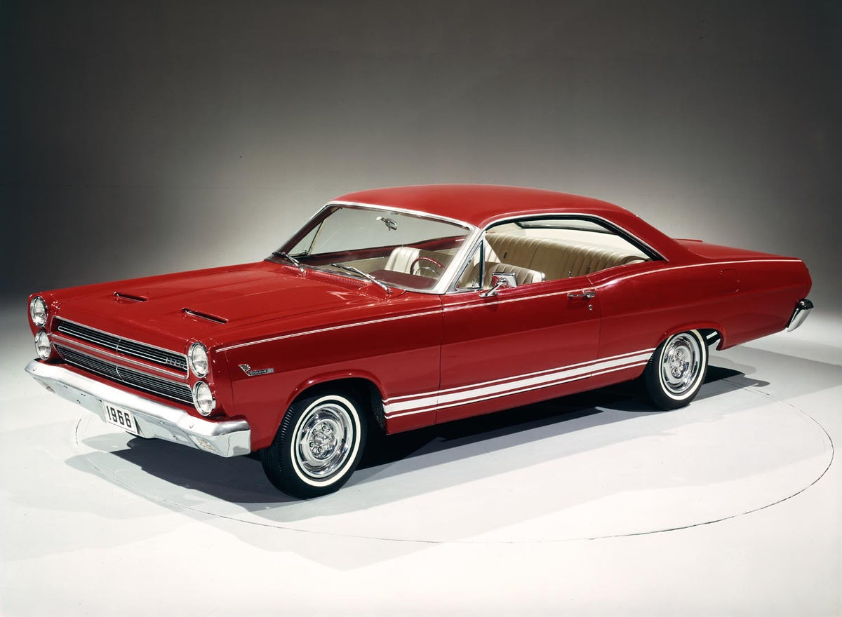 Ford Motor Company archival image documenting 1966 Mercury Comet Cyclone GT prototype.