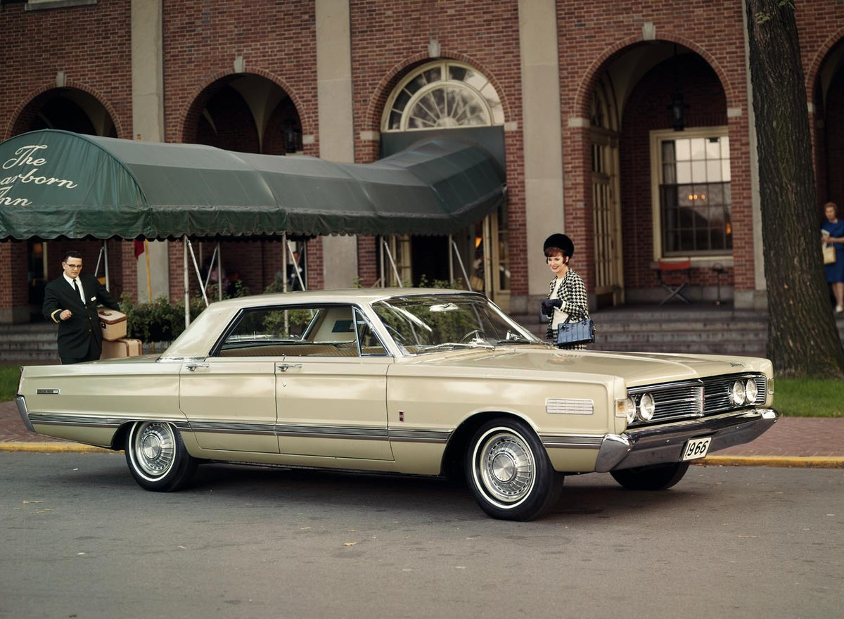 Ford Motor Company archival image documenting 1966 Mercury Park Lane four door hardtop.