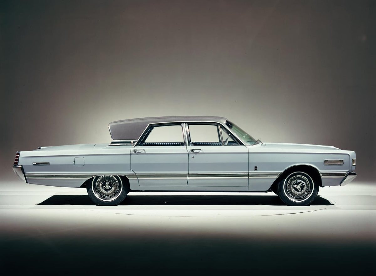 Ford Motor Company archival image documenting 1966 Mercury Park Lane four door sedan.