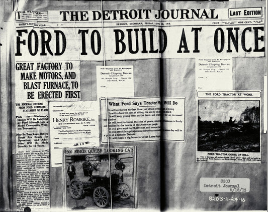 Rouge Plant June 18, 1915 The Detroit Journal 0401-8407