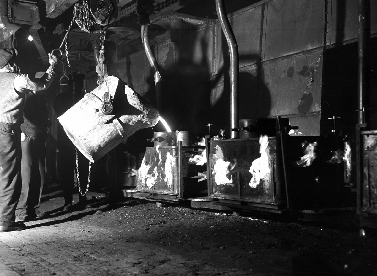 1945 Ford Rouge Production Foundry