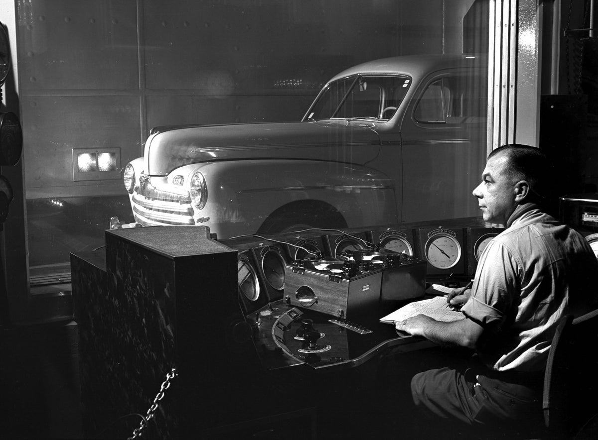 1946 Ford Test Track Wind Tunnel