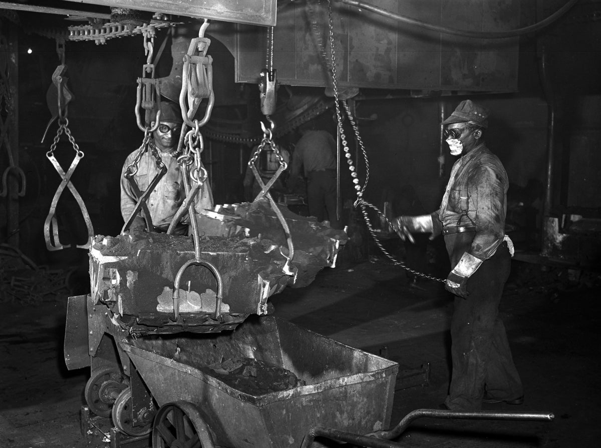 1947 Ford Rouge Production Foundry